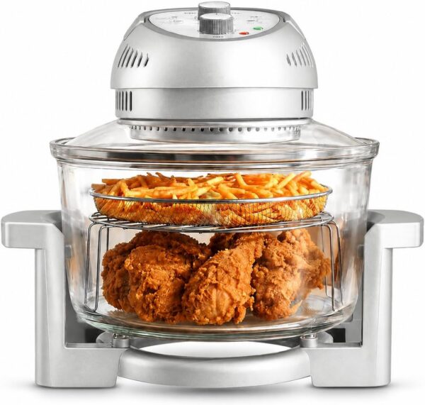 Granitestone 16Qt Large Glass Air Fryer Granitestone 16Qt Large Glass Air Fryer product image