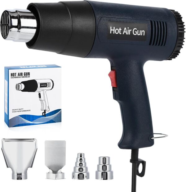 linbenanono 1800W Heat Gun with 4 Nozzles product image