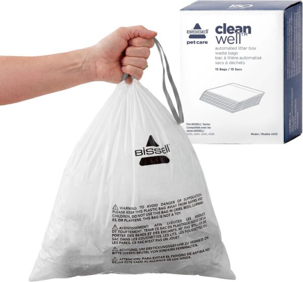 BISSELL CleanWell Waste Bin Liners, 15-Pack product image