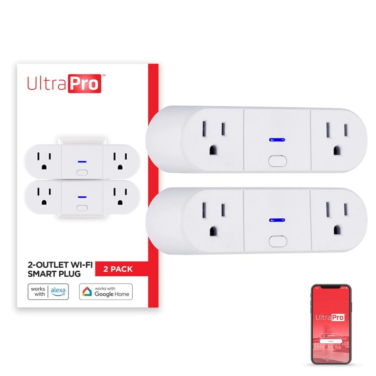 UltraPro Indoor Smart Plug, 2 Grounded Outlets, 2 Pack product image