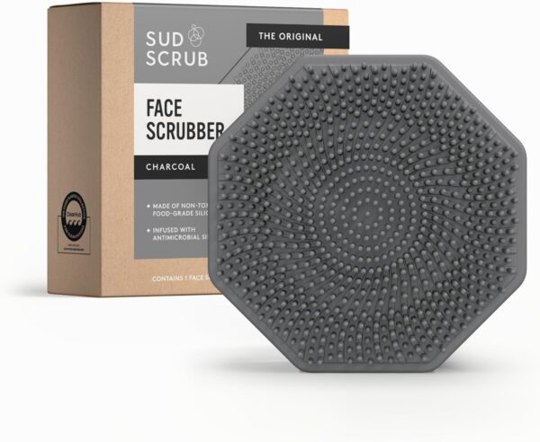 Sud Scrub Antimicrobial Silicone Face Scrubber product image