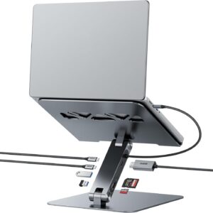 BENFEI 7-in-1 Laptop Stand with USB-C Docking Station product image