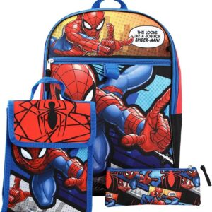 Bioworld Kids Spider-Man 6-Piece Backpack Set product image