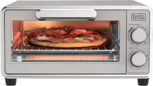BLACK+DECKER Crisp 'N Bake Pro 4-Slice Digital Air Fry Oven BLACK+DECKER Crisp 'N Bake Pro 4-Slice Digital Air Fry Oven product image