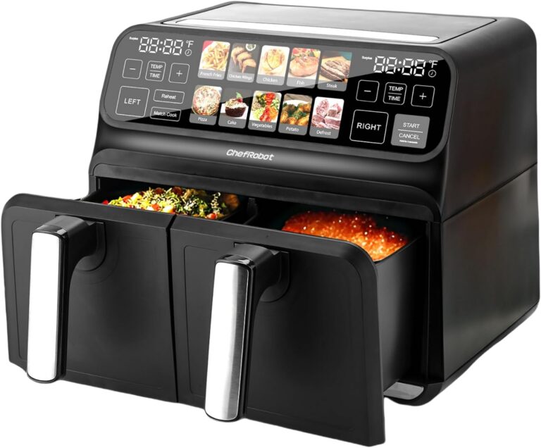 ChefRobot Dual Air Fryer 8 Quart TFT Touch Screen product image