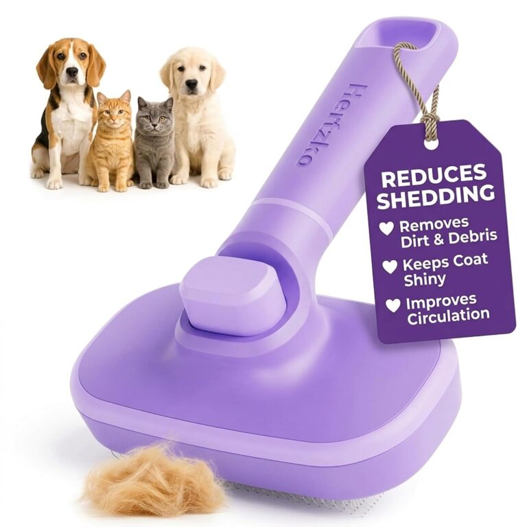 Hertzko Self Cleaning Slicker Brush for Dogs and Cats product image