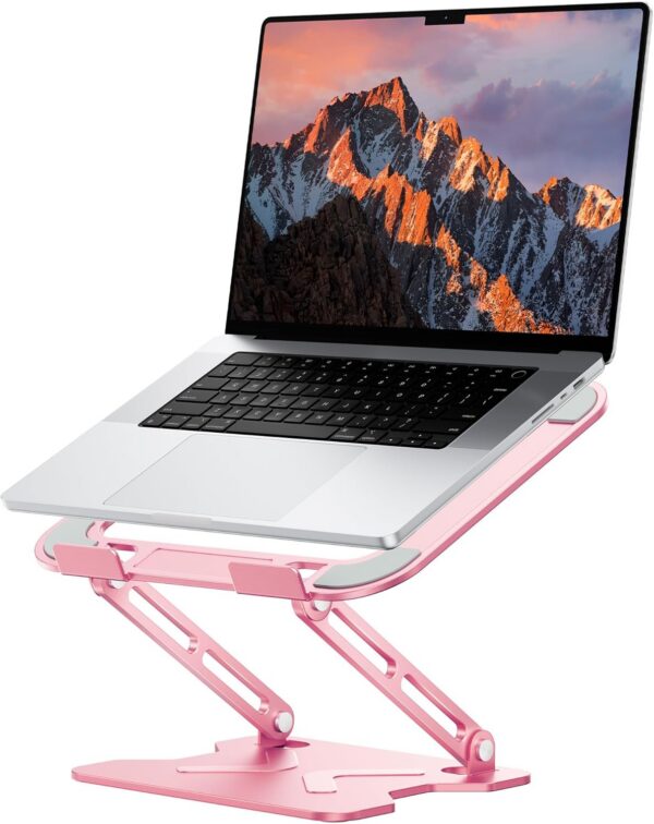 JCZT Adjustable Laptop Stand for Desk, Pink product image