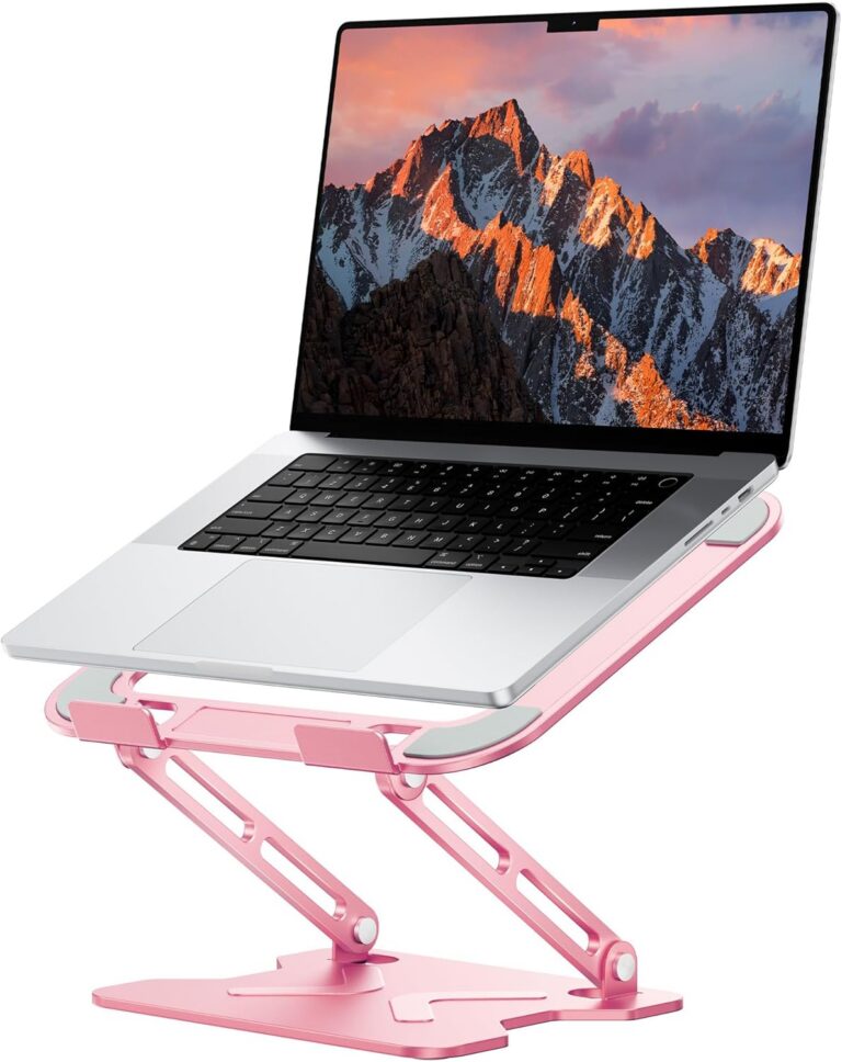 JCZT Adjustable Laptop Stand for Desk, Pink product image