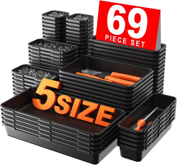 A-LuGei 69-Piece Tool Box Organizer Tray Divider Set product image