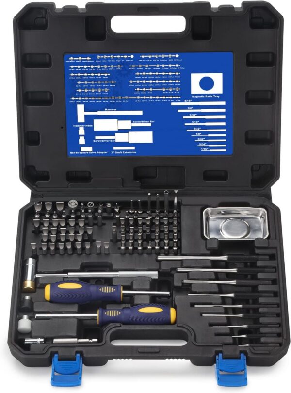 BULLTOOLS Precision Screwdriver Set, 100-Piece product image