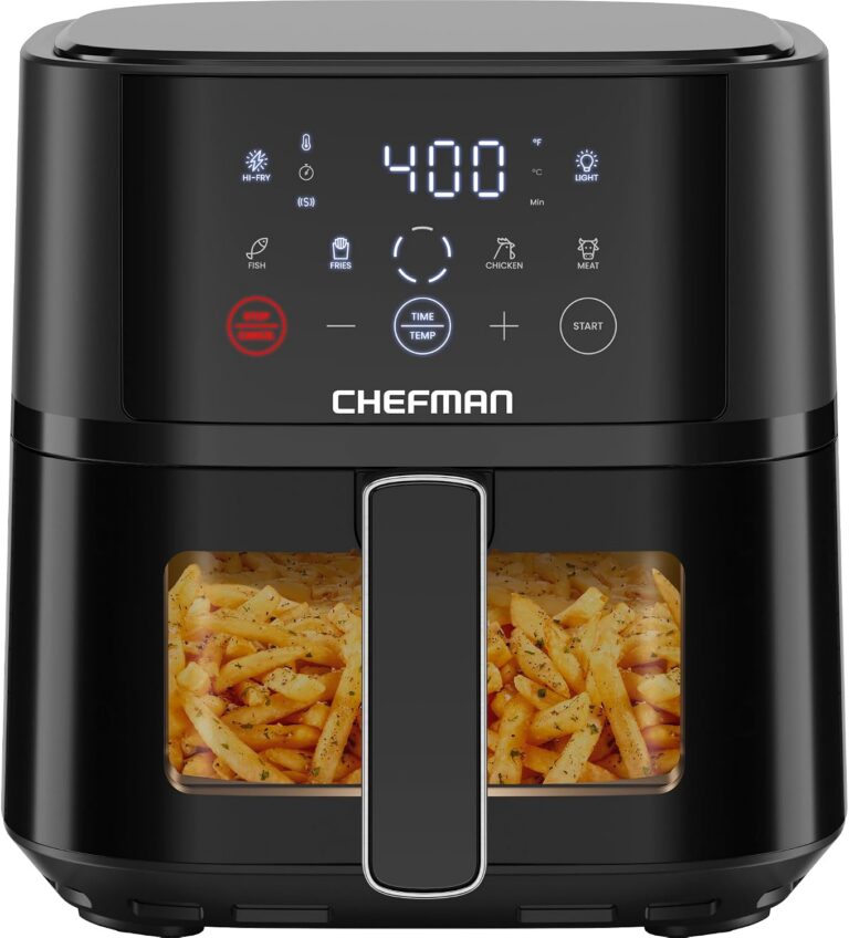 Chefman TurboFry Touch Easy-View 4-Quart Air Fryer product image