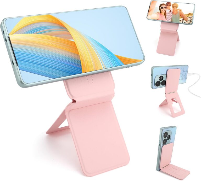 Gugxiom Magnetic Tripod Phone Stand (Pink) product image