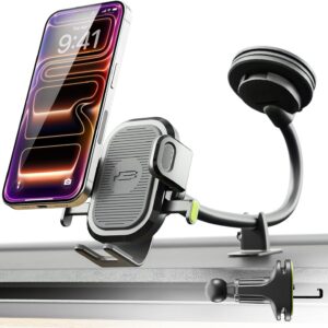 Bracketron OneClick Gooseneck Dash & Vent Phone Mount product image