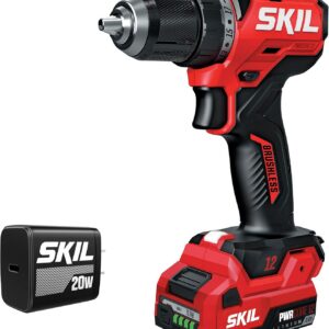 SKIL 12V Brushless Cordless 1/2-Inch Compact Drill Driver Kit (DL6290A-11) product image