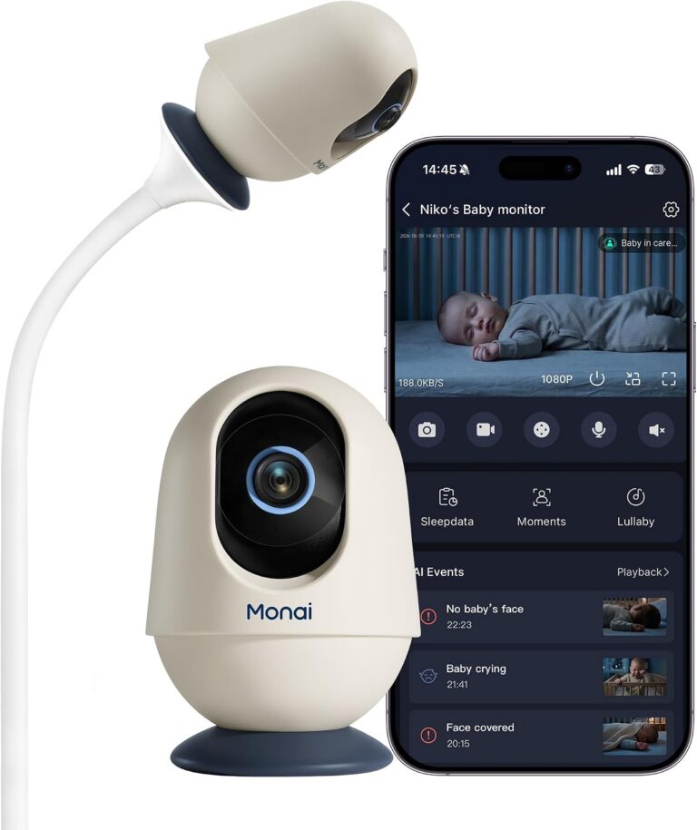 Monai Pro 4K Smart WiFi Baby Monitor product image