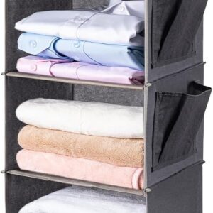 BOOMIBOO Hanging Closet Organizer and Shelves product image