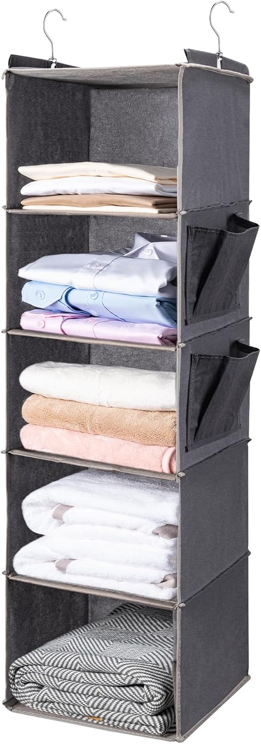 BOOMIBOO Hanging Closet Organizer and Shelves BOOMIBOO Hanging Closet Organizer and Shelves product image
