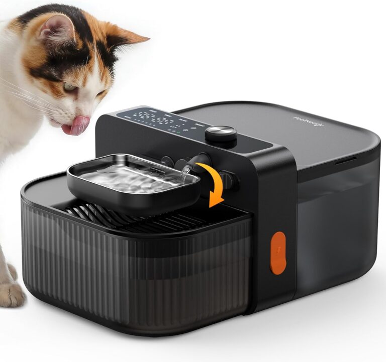 FEELNEEDY Wireless No Filters Cat Water Fountain product image