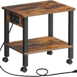 HOOBRO 2-Tier Printer Stand With Charging Station BF38UPS01 product image