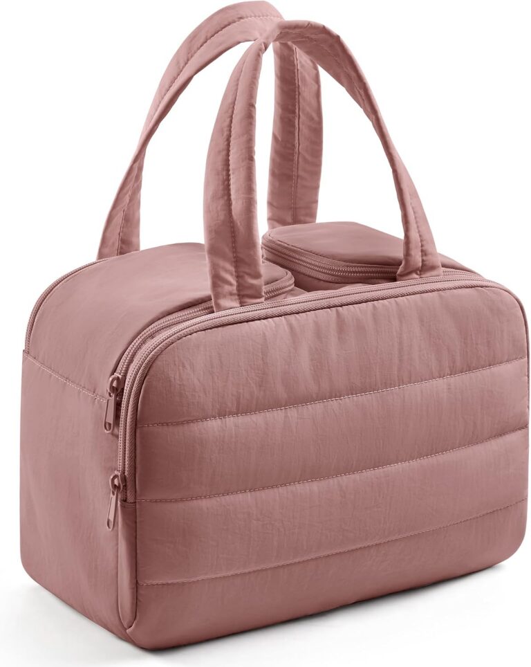 LIGHT FLIGHT Travel Toiletry Bag, Dark Pink product image