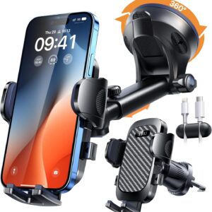 YRU True Military-Grade 360-Degree Rotating Car Phone Holder product image