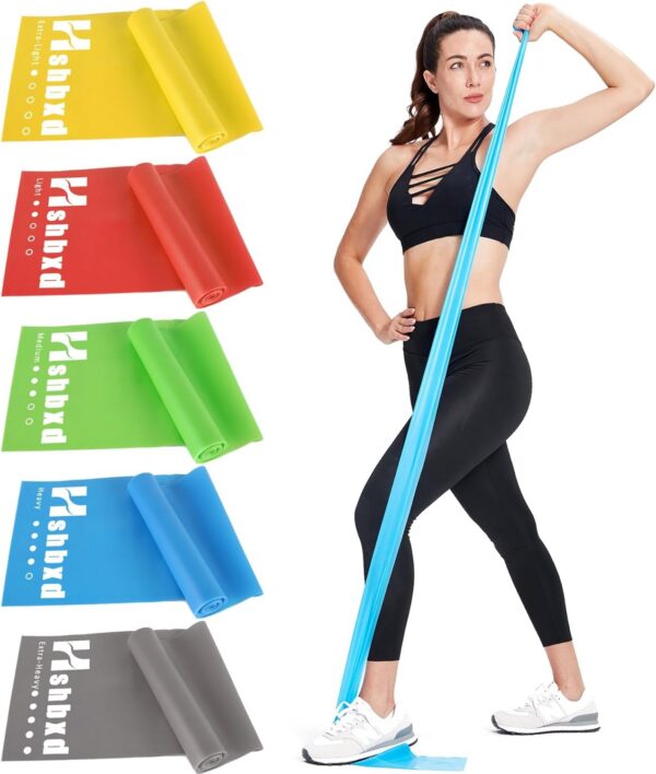 Hshbxd Resistance Bands Set for Physical Therapy, Rehab, Yoga and Pilates product image