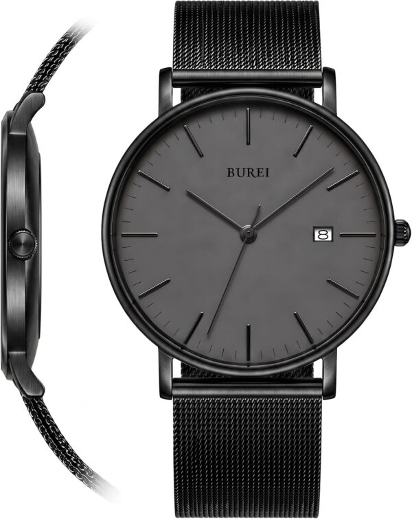 BUREI Ultra Thin Minimalist Men's Watch product image