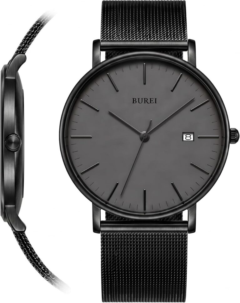 BUREI Ultra Thin Minimalist Men's Watch product image