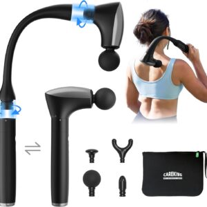 CAREKING 2-in-1 Detachable Muscle Massage Gun with Extension Handle product image