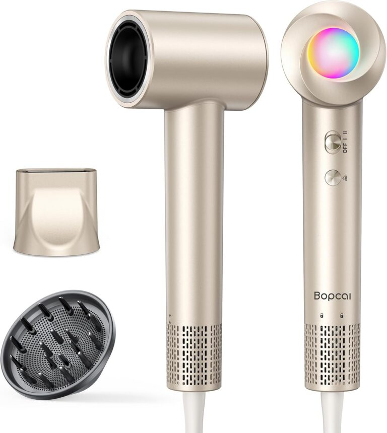 Bopcal High-Speed Ionic Hair Dryer with Diffuser and Concentrator product image