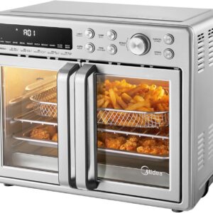 Midea Flexify Classic French Door Toaster Oven Air Fryer Combo, 26.4 QT Midea Flexify Classic French Door Toaster Oven Air Fryer Combo, 26.4 QT product image