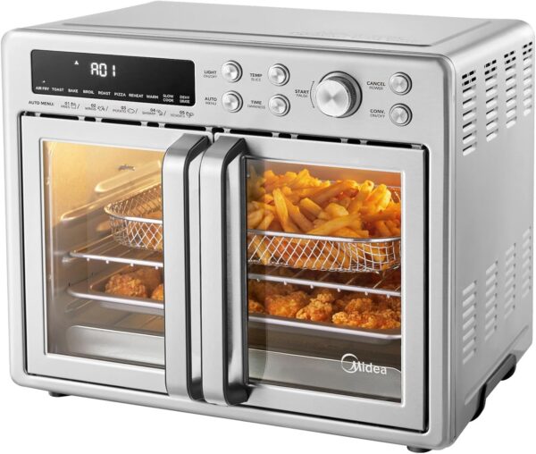 Midea Flexify Classic French Door Toaster Oven Air Fryer Combo, 26.4 QT Midea Flexify Classic French Door Toaster Oven Air Fryer Combo, 26.4 QT product image