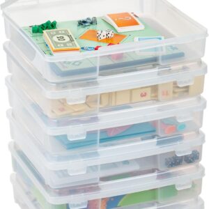 IRIS USA Thick Craft Case (6-Pack), Clear product image