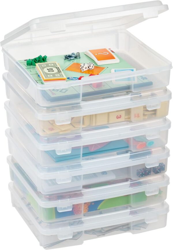 IRIS USA Thick Craft Case (6-Pack), Clear IRIS USA Thick Craft Case (6-Pack), Clear product image
