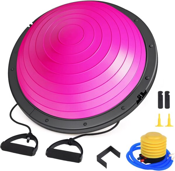HNLIY Half Balance Ball Trainer with Resistance Bands product image