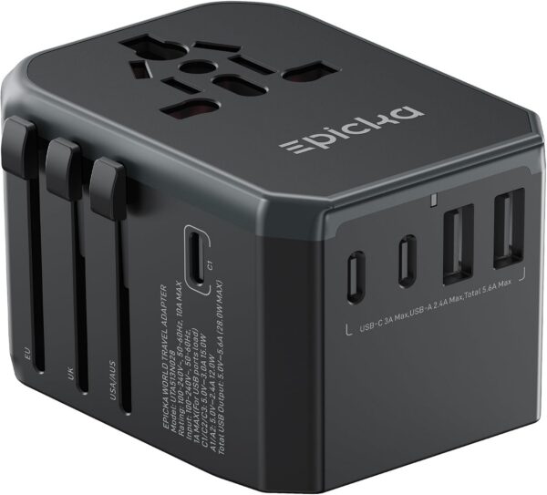 EPICKA TA-105+ Universal Travel Adapter product image