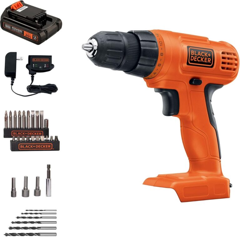 BLACK+DECKER 20V MAX POWERCONNECT Cordless Drill Driver LD120VA product image