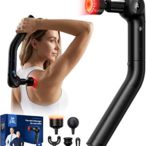 BOB AND BRAD L7 Ultra Massage Gun with Heat, Red Light & Extension Handle product image