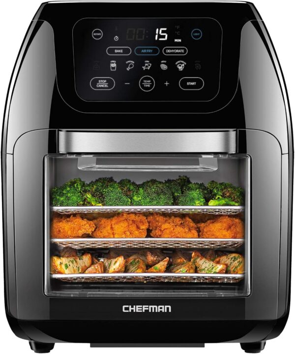 CHEFMAN Multifunctional Digital Air Fryer+ Rotisserie, 10-Quart product image