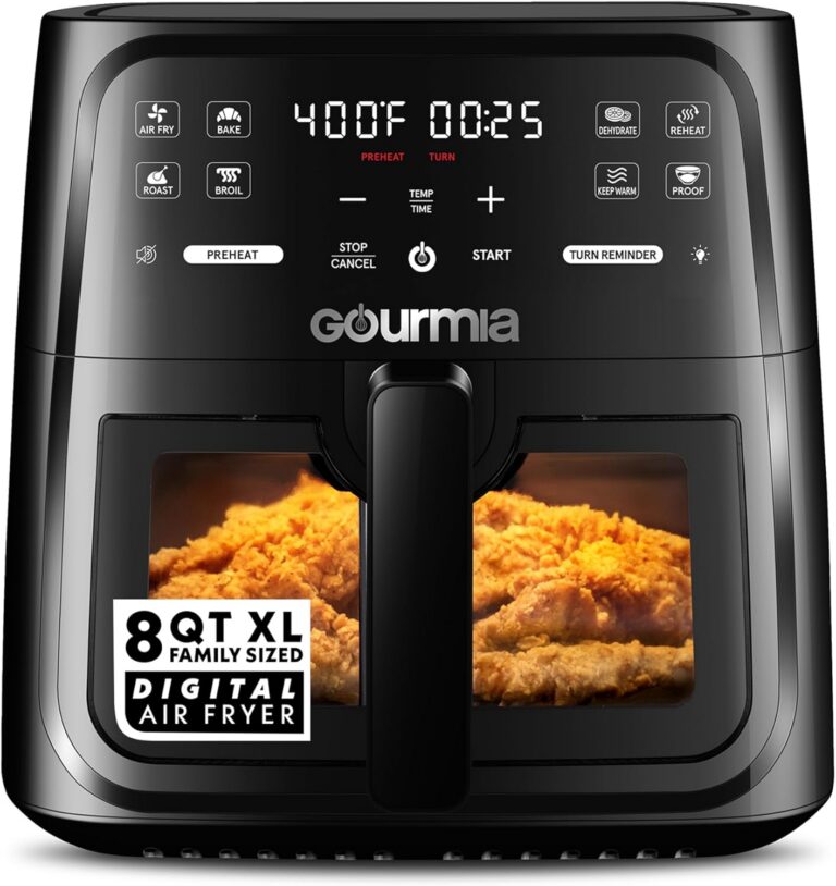 Gourmia 8 Qt Air Fryer with Easy View Window product image