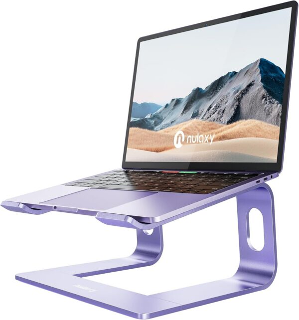 Nulaxy C3 Full Aluminum Laptop Stand, Purple Nulaxy C3 Full Aluminum Laptop Stand, Purple product image