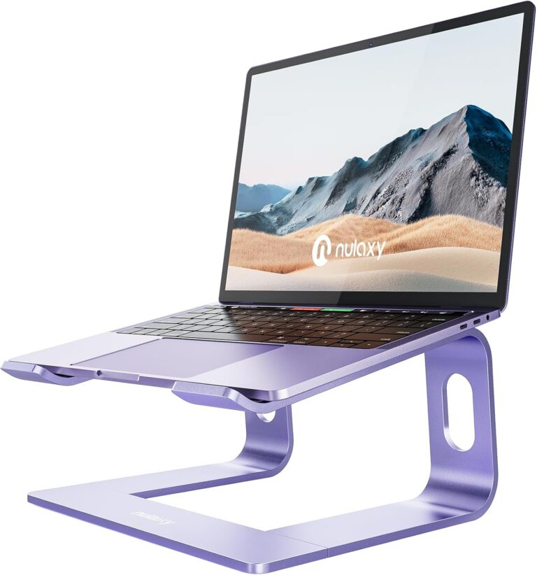 Nulaxy C3 Full Aluminum Laptop Stand, Purple product image