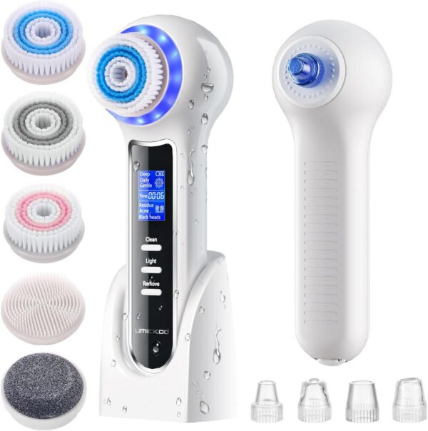 UMICKOO 3-in-1 Facial Cleansing Brush & Blackhead Remover UMICKOO 3-in-1 Facial Cleansing Brush & Blackhead Remover product image