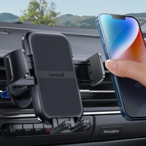 Lamicall Wider Clamp & Metal Hook Car Phone Holder product image