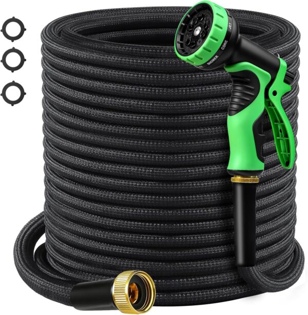 Aotiooy Garden Hose 50 FT with 10-Function Nozzle product image