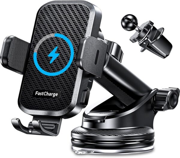 CHGeek Wireless Car Charger with Phone Holder Mount product image