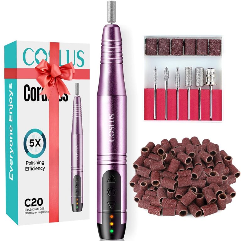 COSLUS C20 Cordless Nail Drill Electric File product image