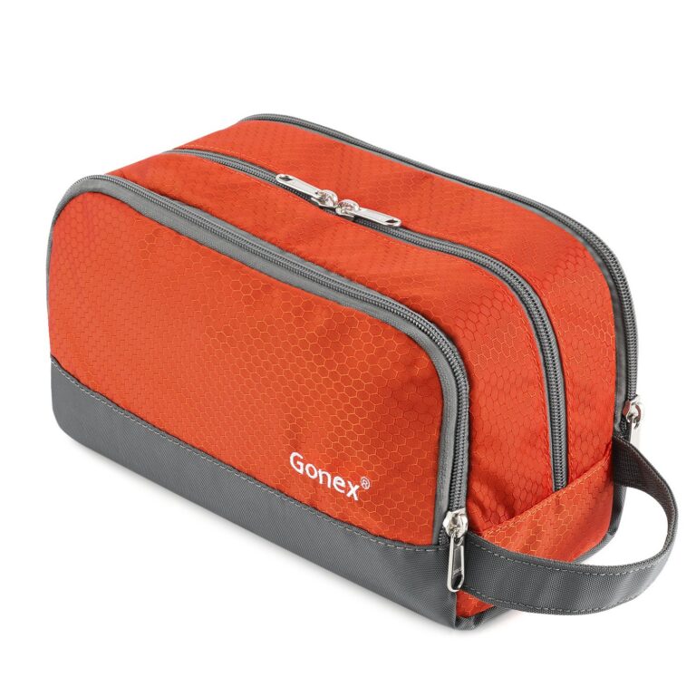 Gonex Travel Toiletry Bag for Men, Orange product image