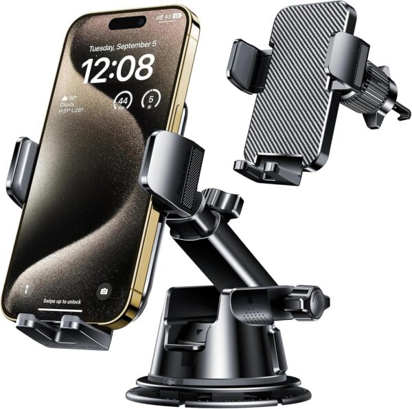 Qifutan Car Phone Mount for Windshield, Dashboard, and Air Vent product image