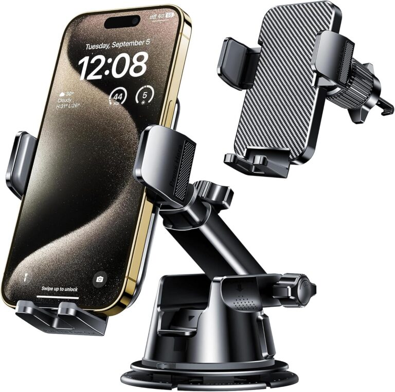 Qifutan Car Phone Mount for Windshield, Dashboard, and Air Vent product image